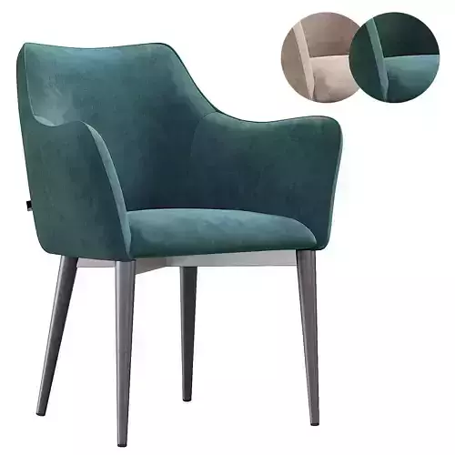 MOSCOW CHAIR Low-poly 3D model