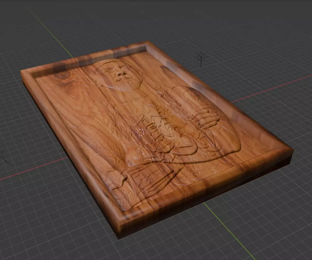 Mike Portnoy Relief STL Fan Art for Wood Carving 3D print model_3