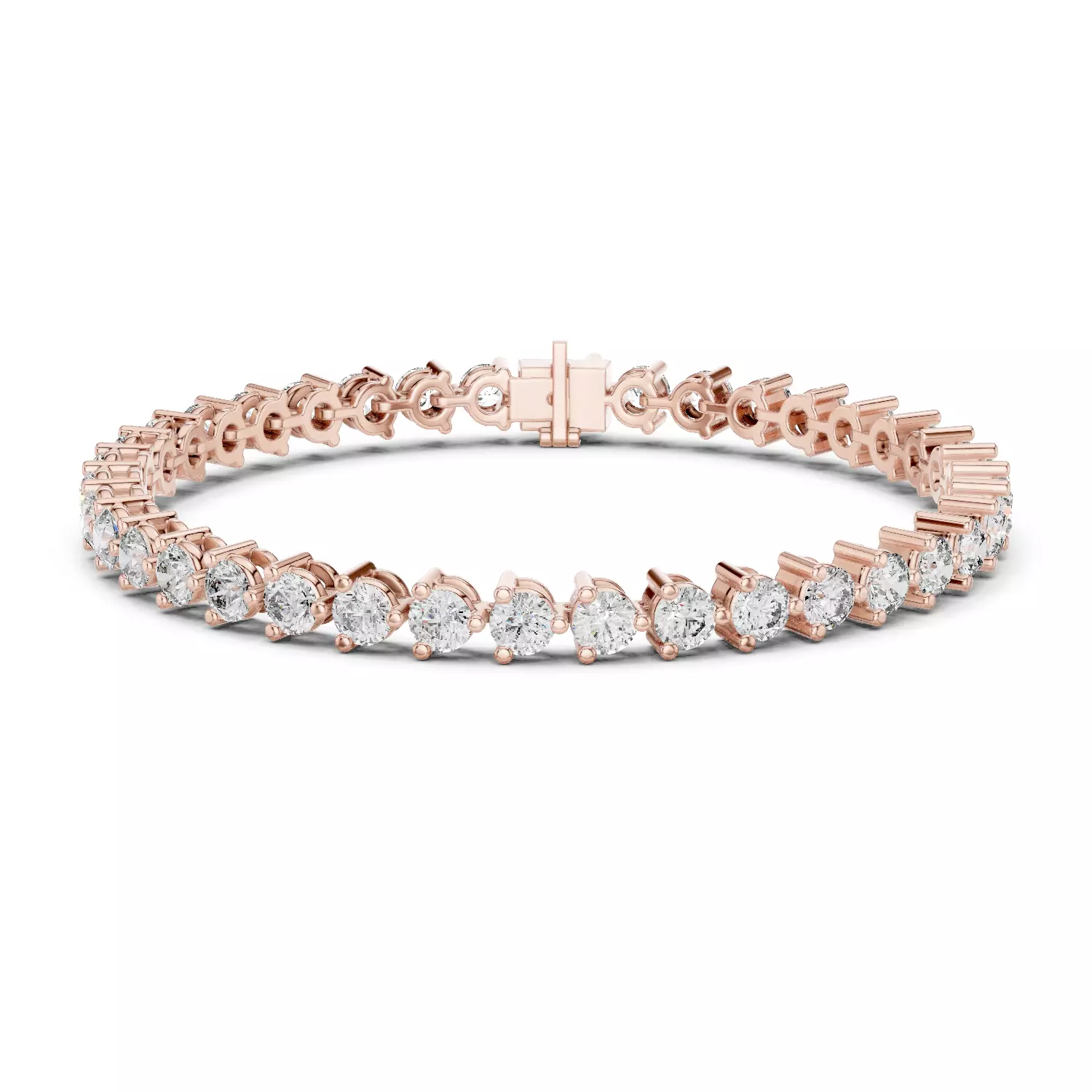 New Trending Design Round Diamond Bracelet Woman 3DM STL Video 3D print model_0