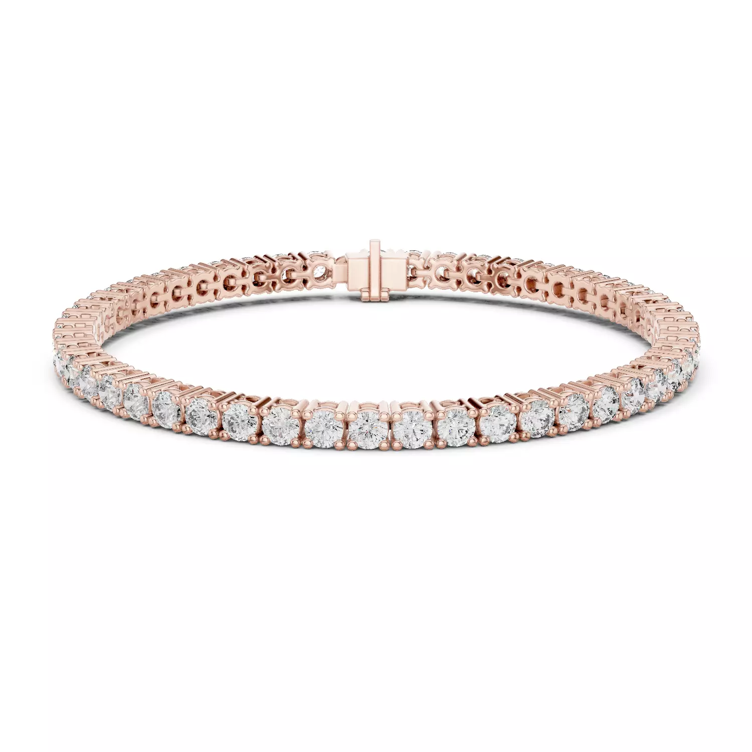 New Trending Design Round Diamond Bracelet Woman 3DM STL Video 3D print model_0