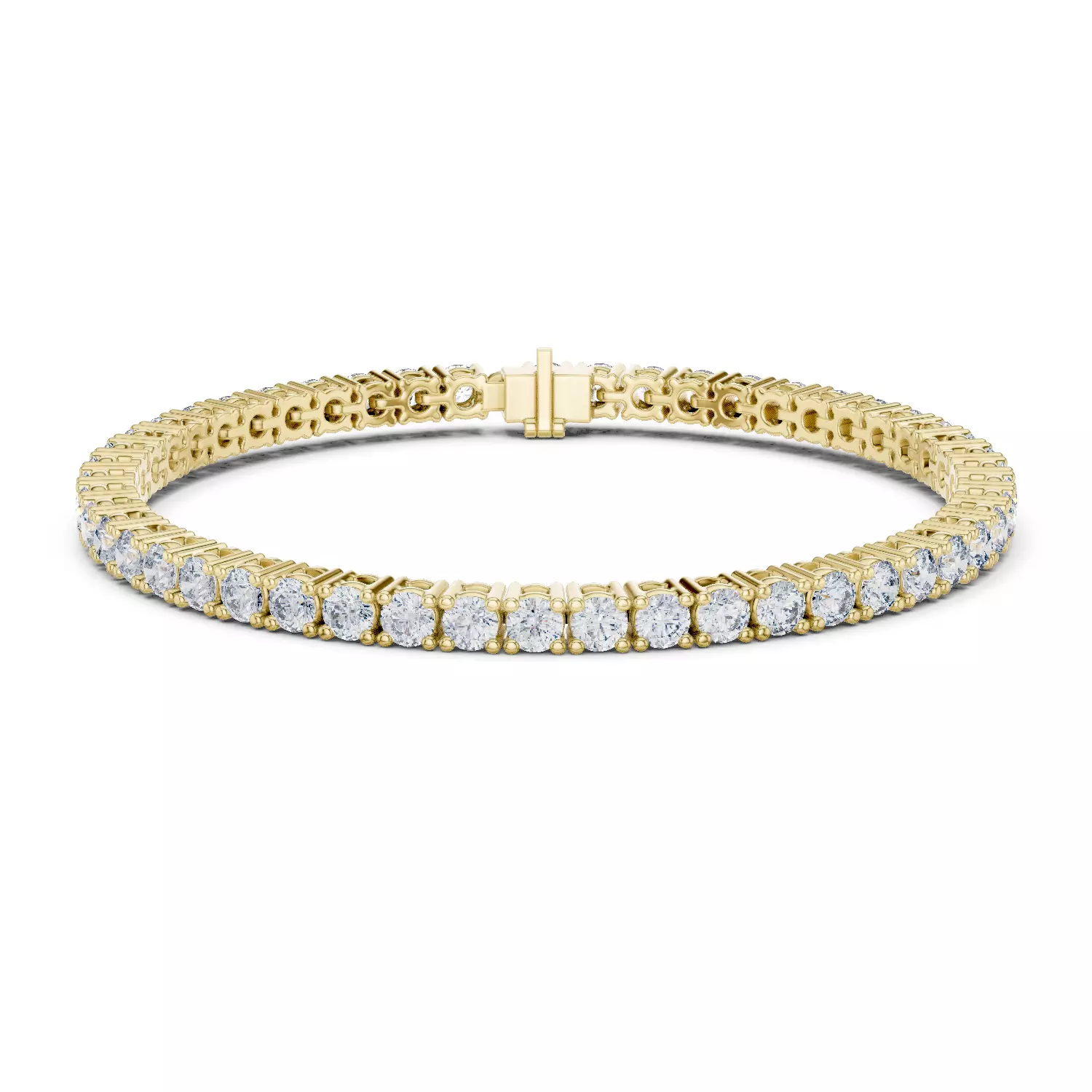 New Trending Design Round Diamond Bracelet Woman 3DM STL Video 3D print model_1