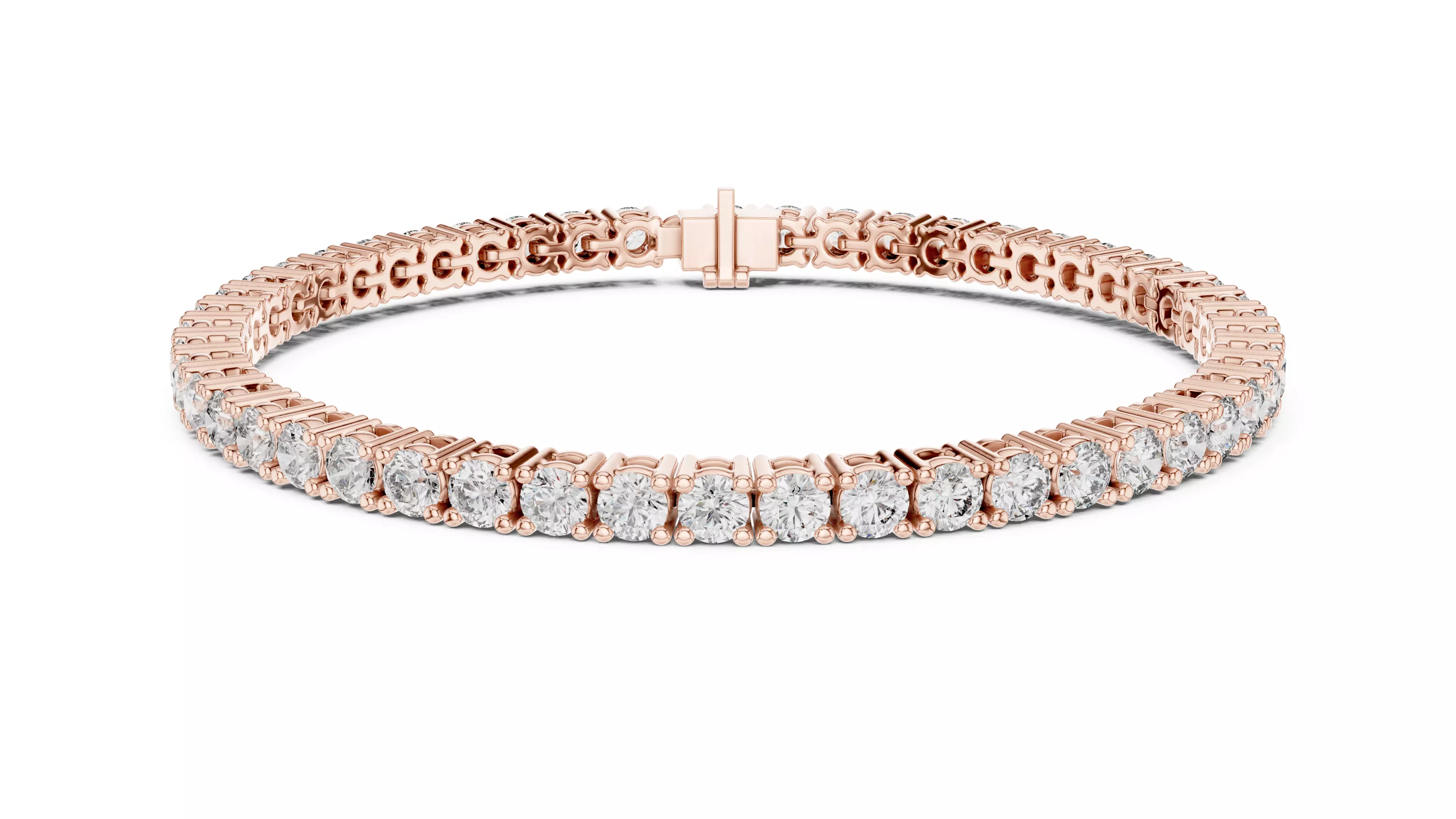 New Trending Design Round Diamond Bracelet Woman 3DM STL Video 3D print model_6