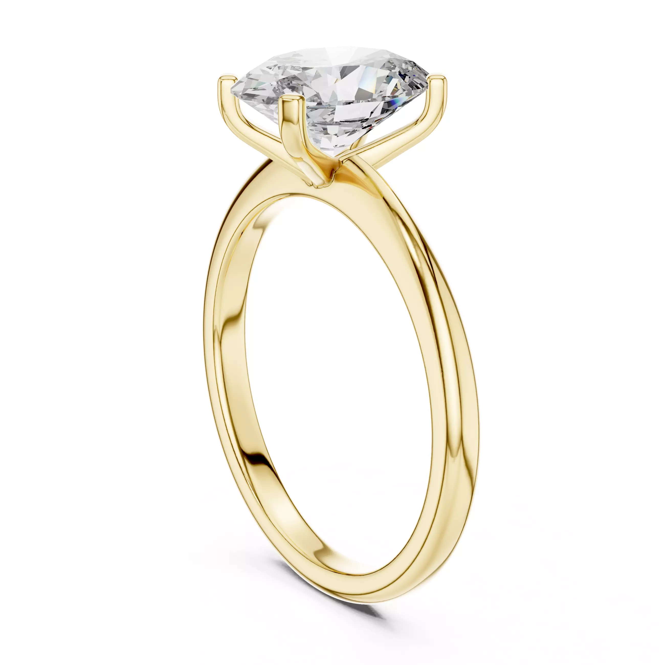 Mono Solitaire Ring 3dm stl renders animation videos details 3D print model_12