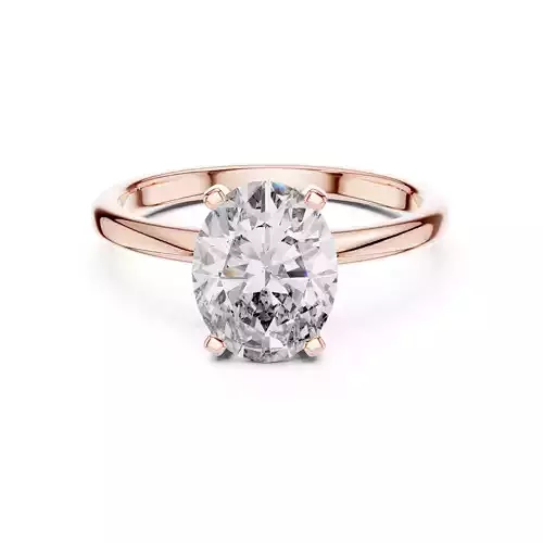 Solitaire Ring 3dm stl renders animation videos details  3D print model