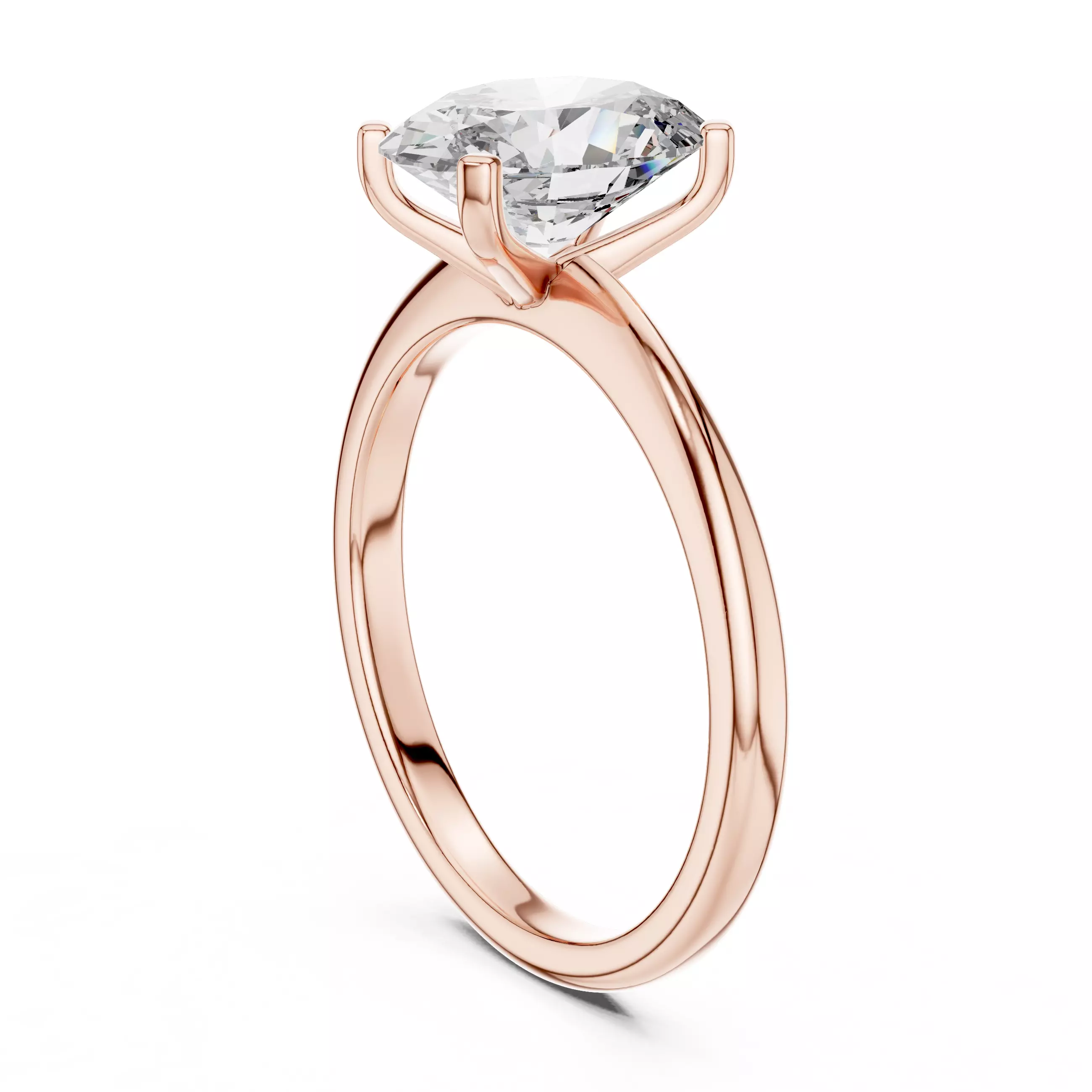 Mono Solitaire Ring 3dm stl renders animation videos details 3D print model_8