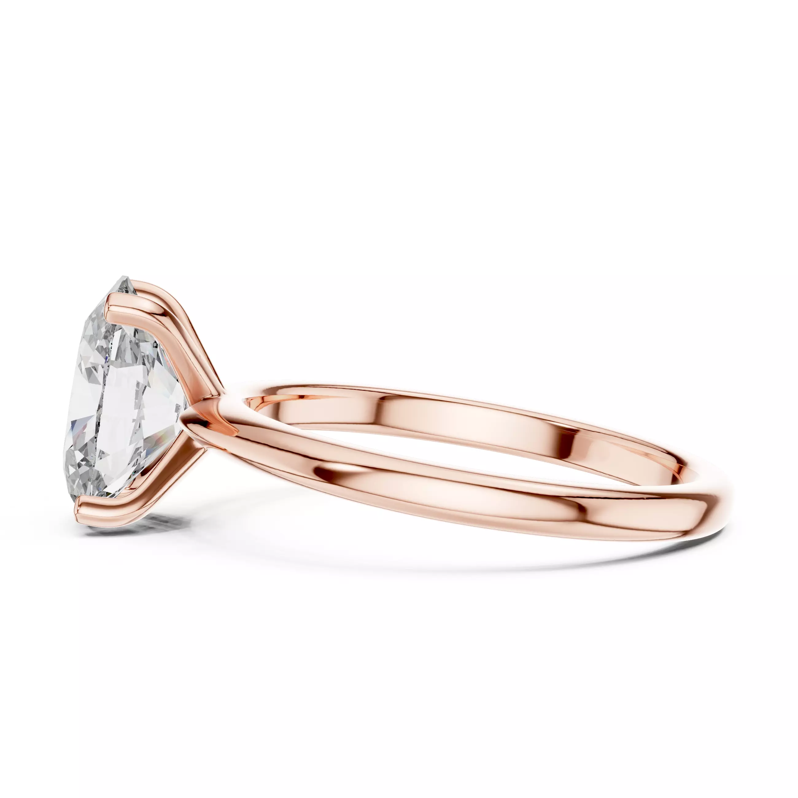 Mono Solitaire Ring 3dm stl renders animation videos details 3D print model_1