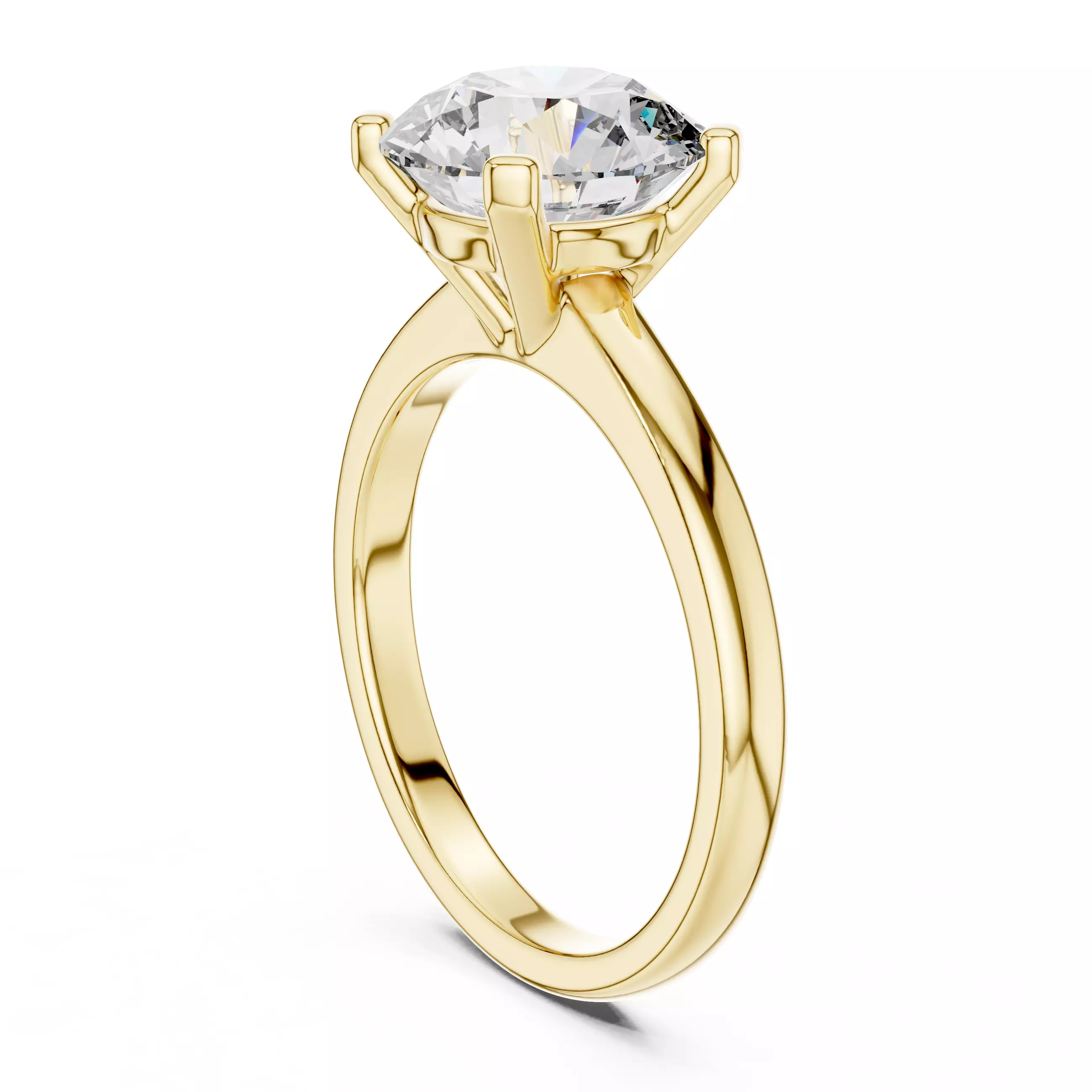 Mono Solitaire Ring 3dm stl renders animation videos details 3D print model_12