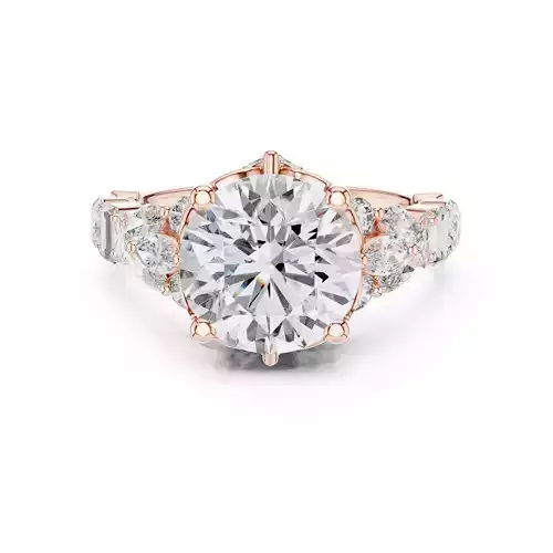 Solitaire Ring 3dm stl renders animation videos details  3D print model