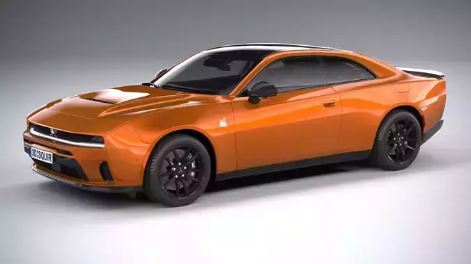 Dodge Charger Scat pack 2026 3D model