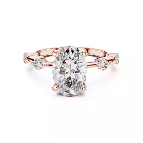 Solitaire Ring 3dm stl renders animation videos details 