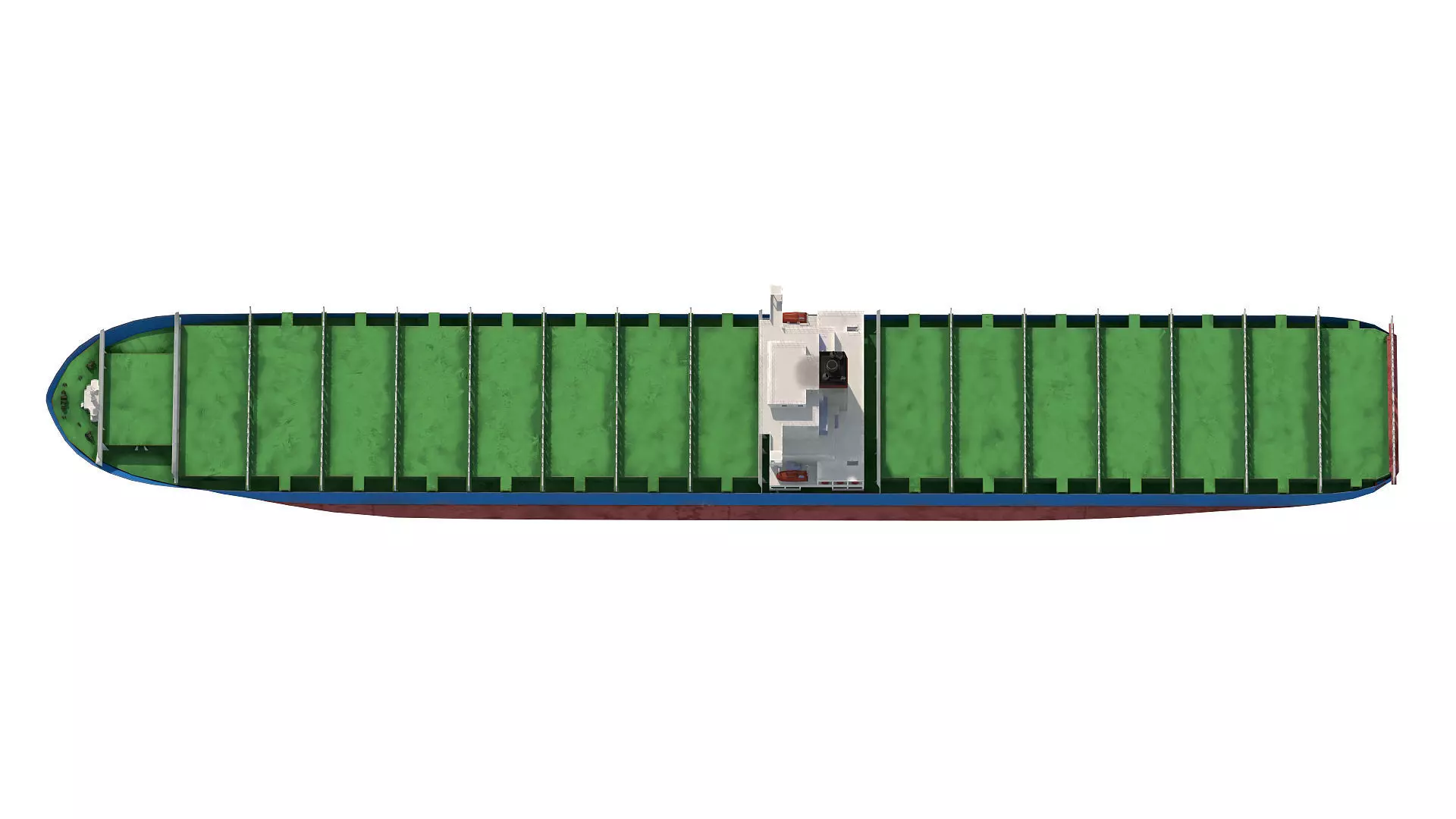 Cargo ship Low-poly AP Low-poly 3D model_4