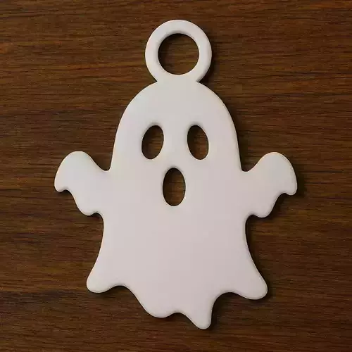 Halloween Ghost Keychain