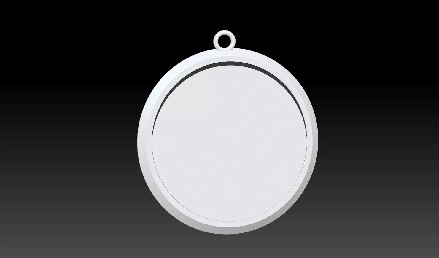 Flash Lightning Pendant 3D Model 3D print model_1