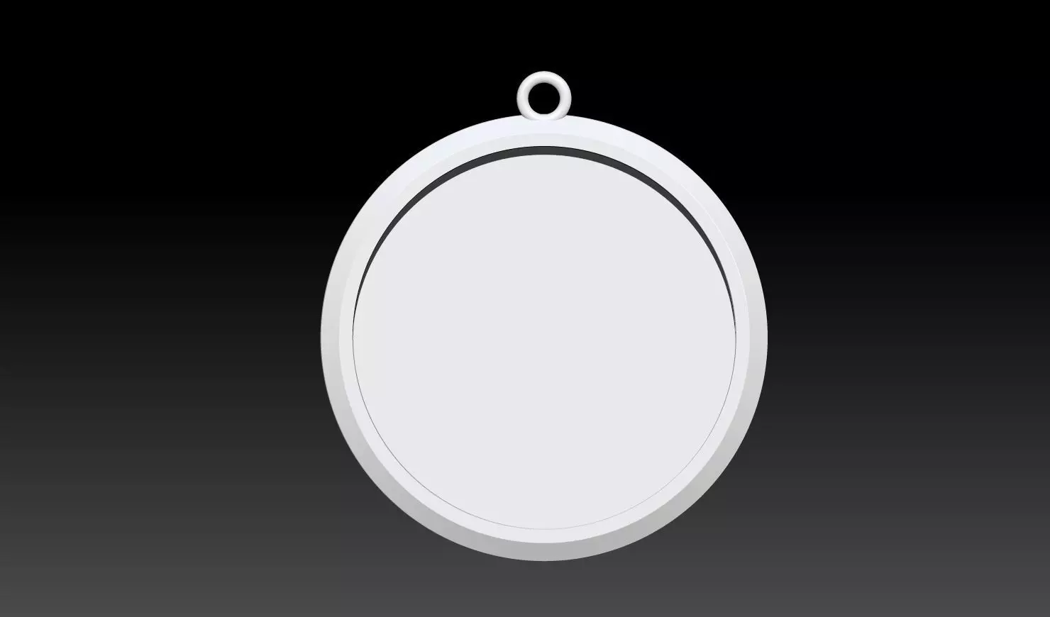 Flash Lightning Pendant 3D Model 3D print model_2