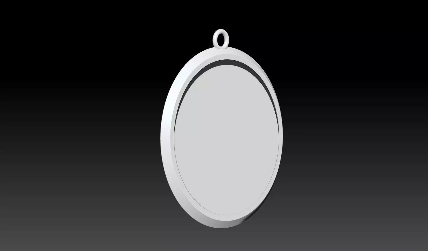 Flash Lightning Pendant 3D Model 3D print model_11