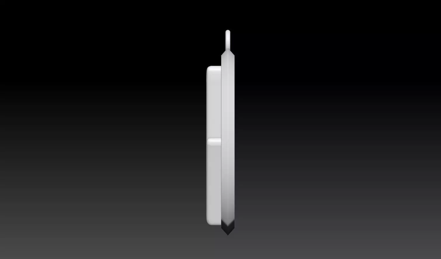 Flash Lightning Pendant 3D Model 3D print model_10