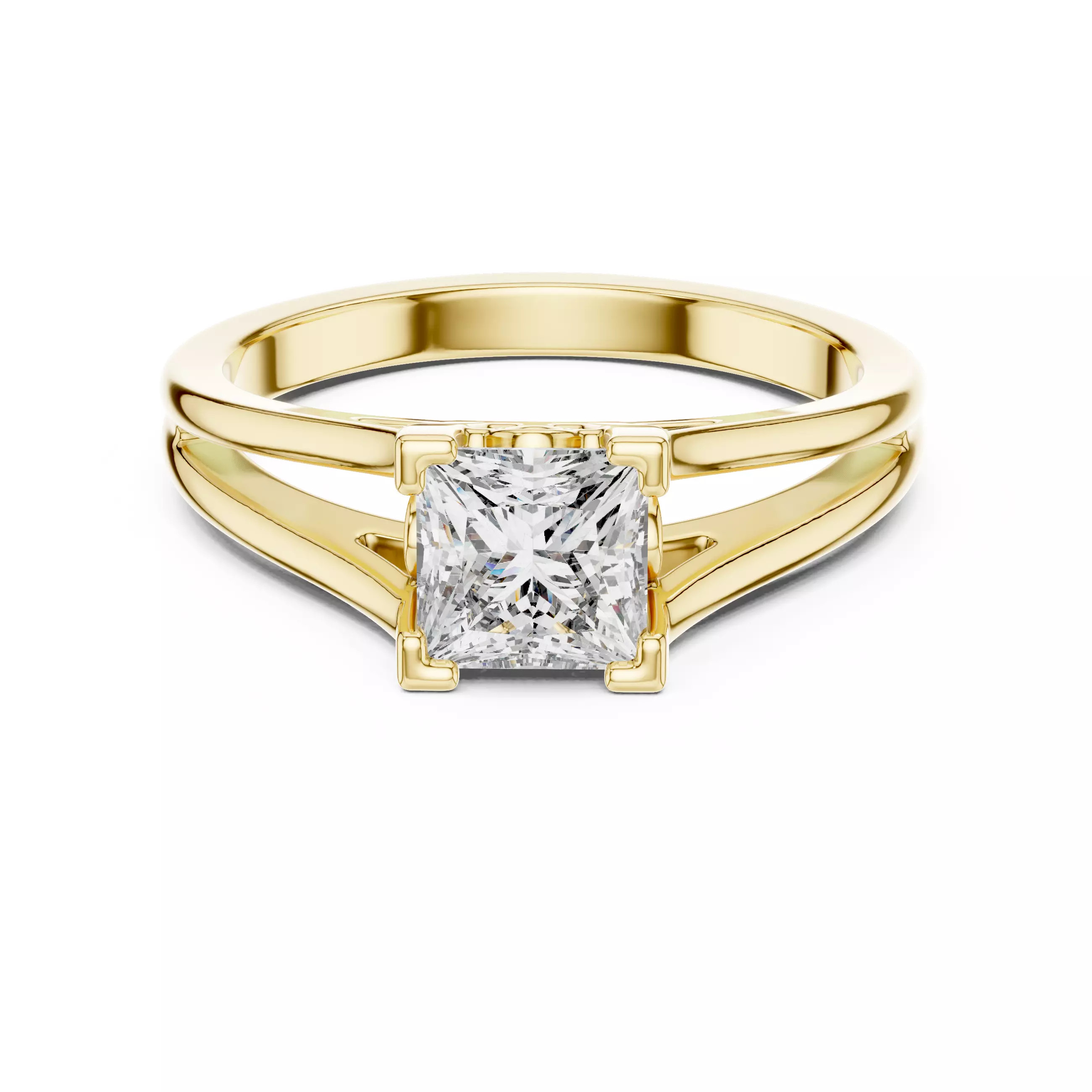 Mono Solitaire Ring 3dm stl renders animation videos details 3D print model_5