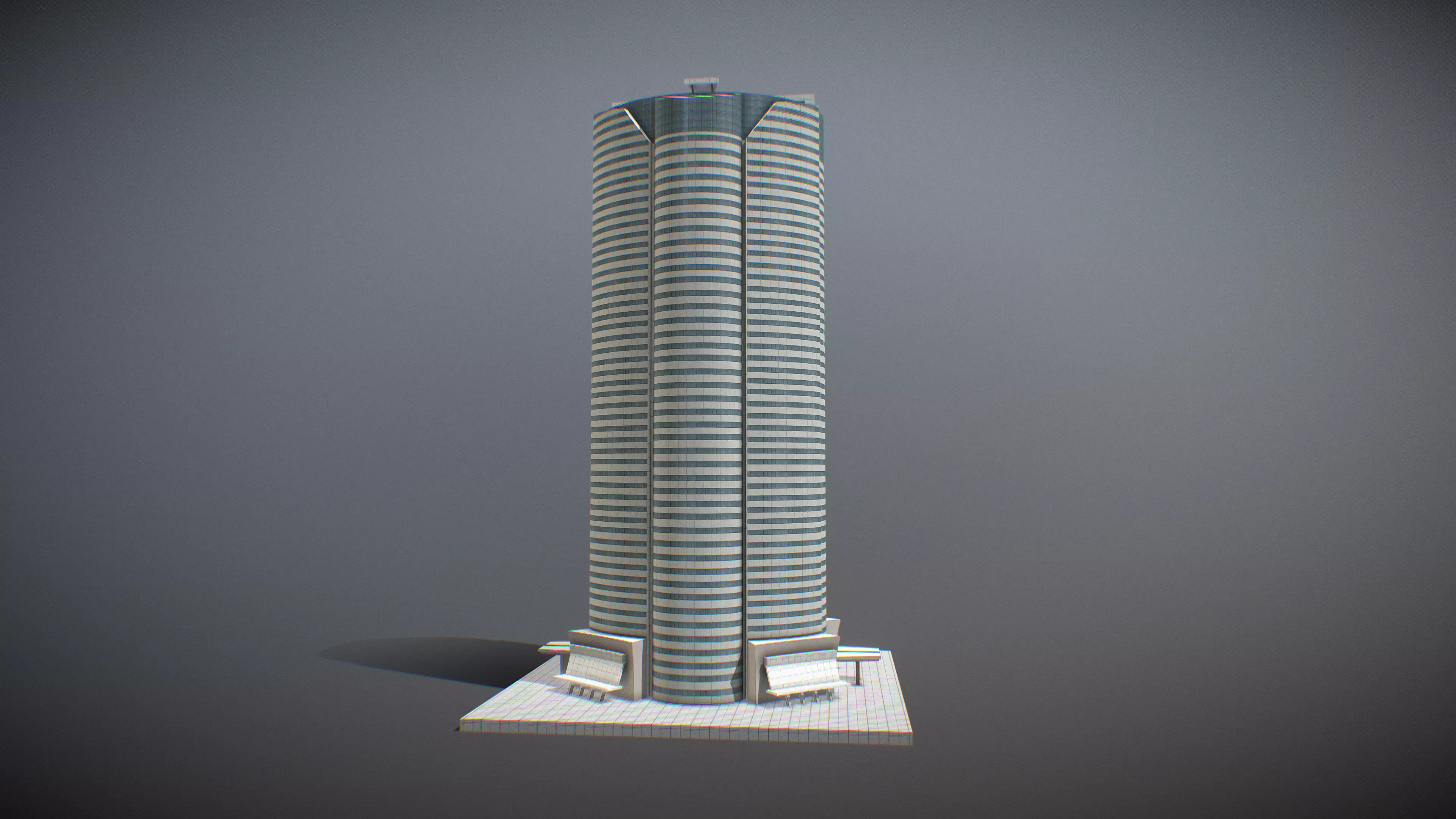 Japanese Famous Buildings 3D Model Pack Low-poly 3D model_16