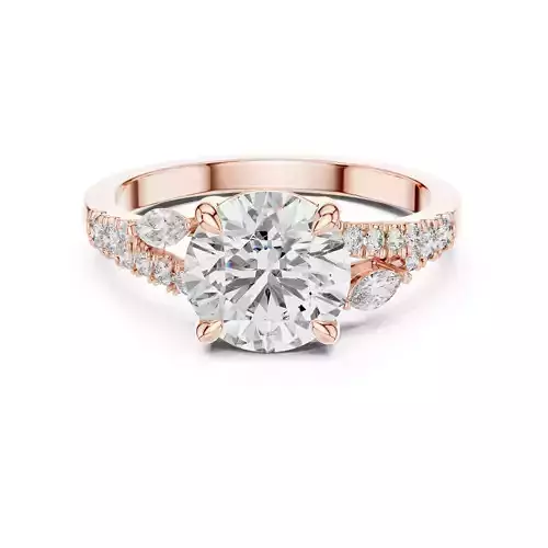 Solitaire Ring 3dm stl renders animation videos details  3D print model