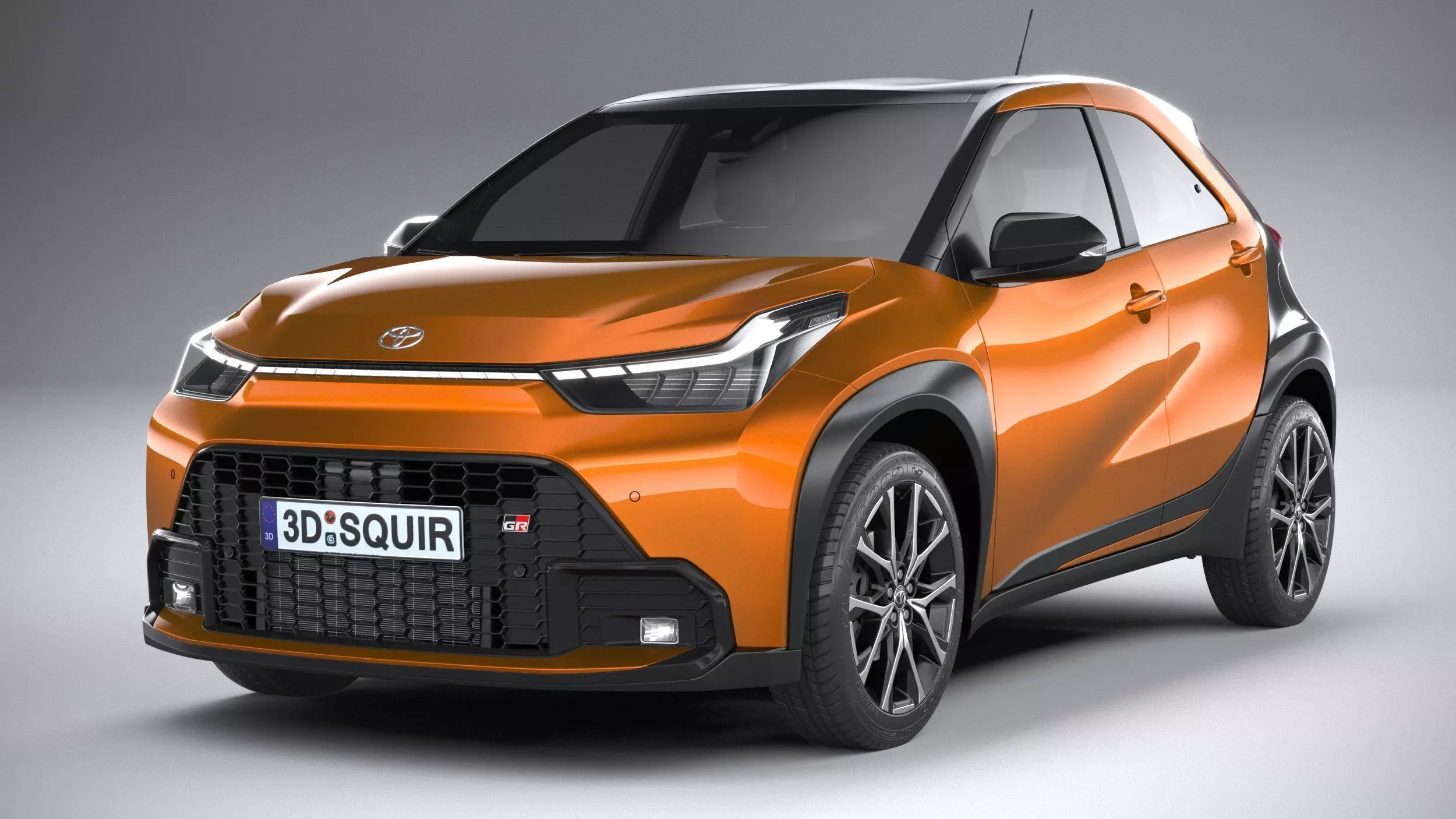 Toyota Aygo X GR 2026 3D model_3