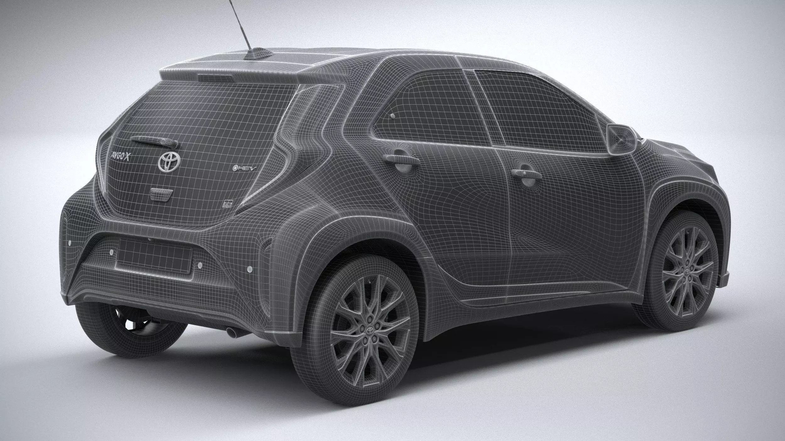 Toyota Aygo X GR 2026 3D model_28