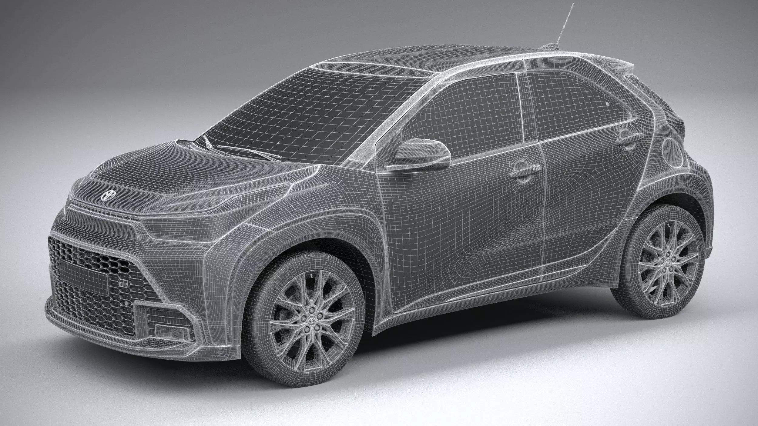 Toyota Aygo X GR 2026 3D model_27