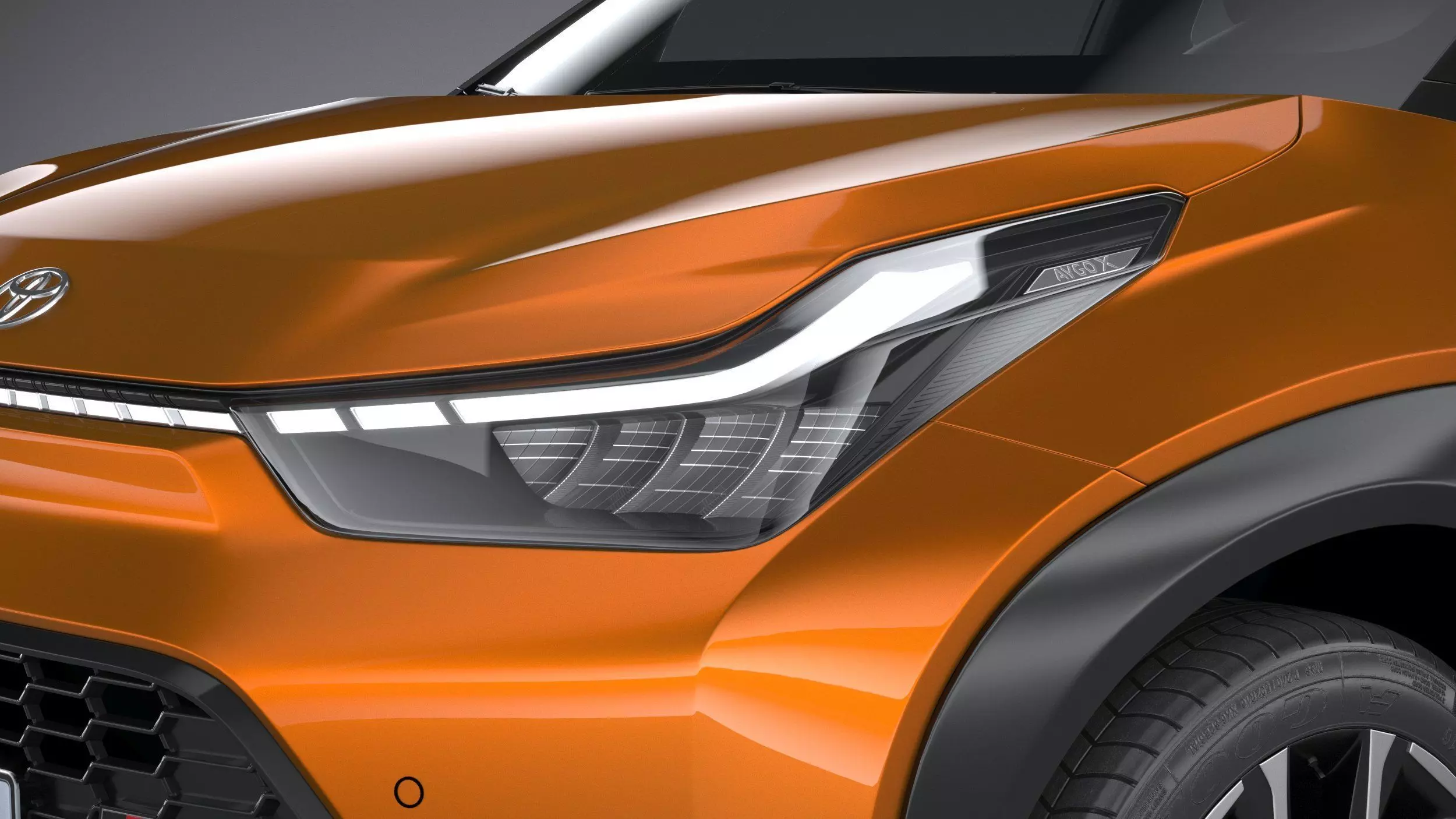 Toyota Aygo X GR 2026 3D model_15