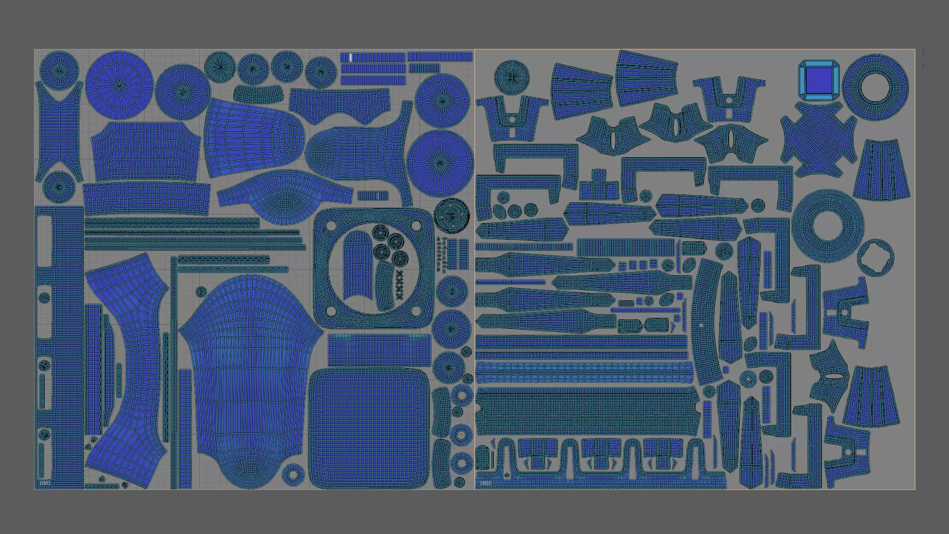 Robotic arm manipulator industrial 3D model_8