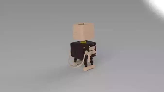 Industrial Steampunk Table Lamp 