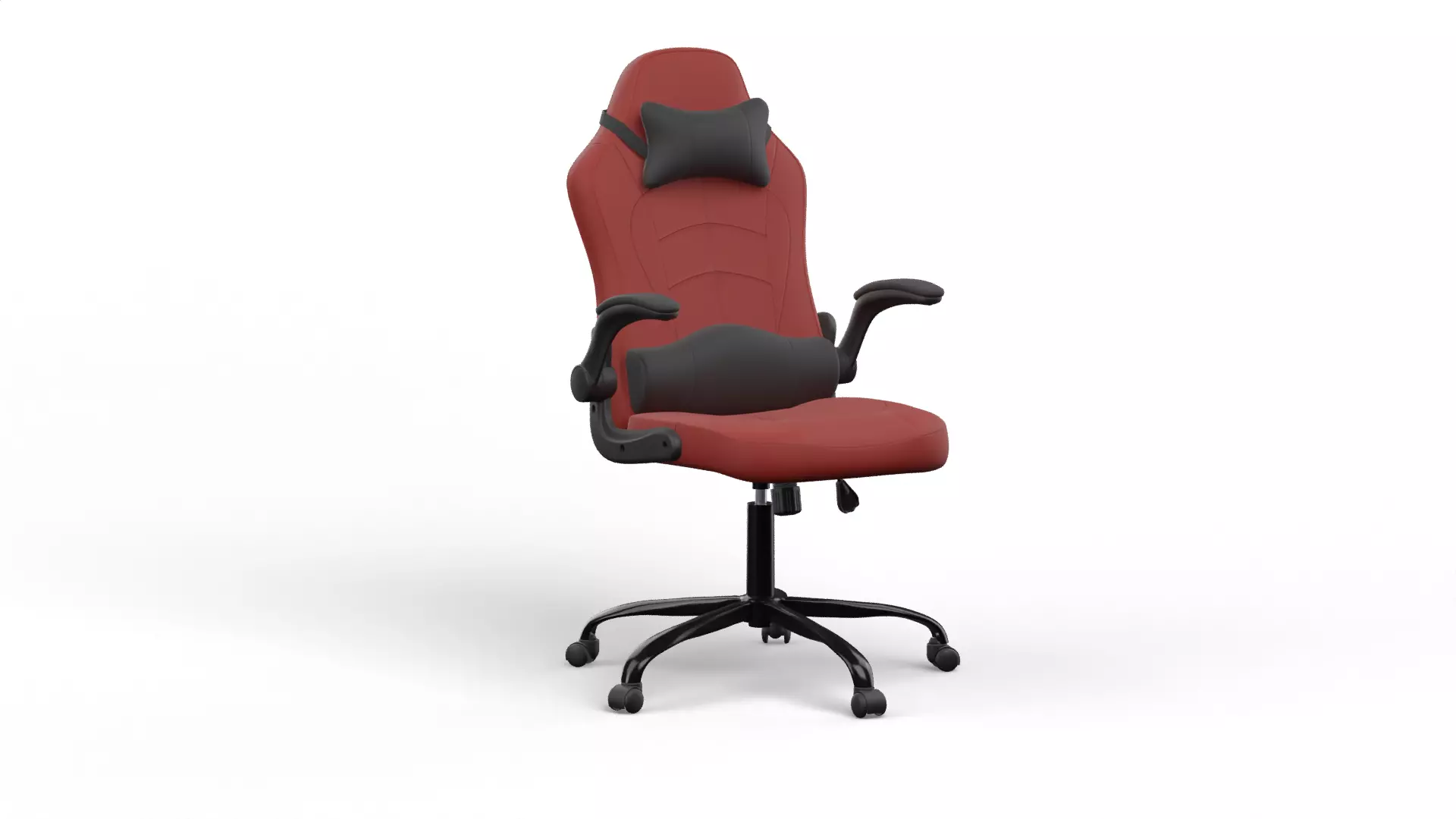 Gaming Chair3D Model and Texture 3D model_4