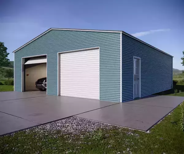 Carport Double Car Metal Garage