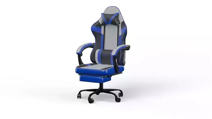 Gaming Chair3D Model and Texture