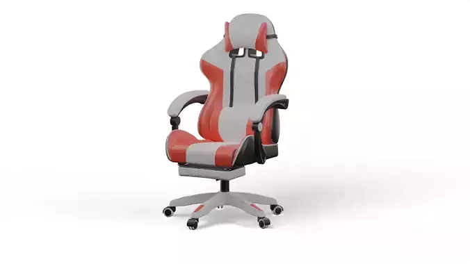 Gaming Chair3D Model and Texture