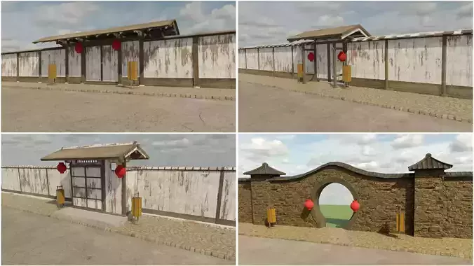 Modular Asian Wall Collection