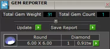 V Shape Yellow Gold and Diamond STL Pendant jp0028 3D print model_6