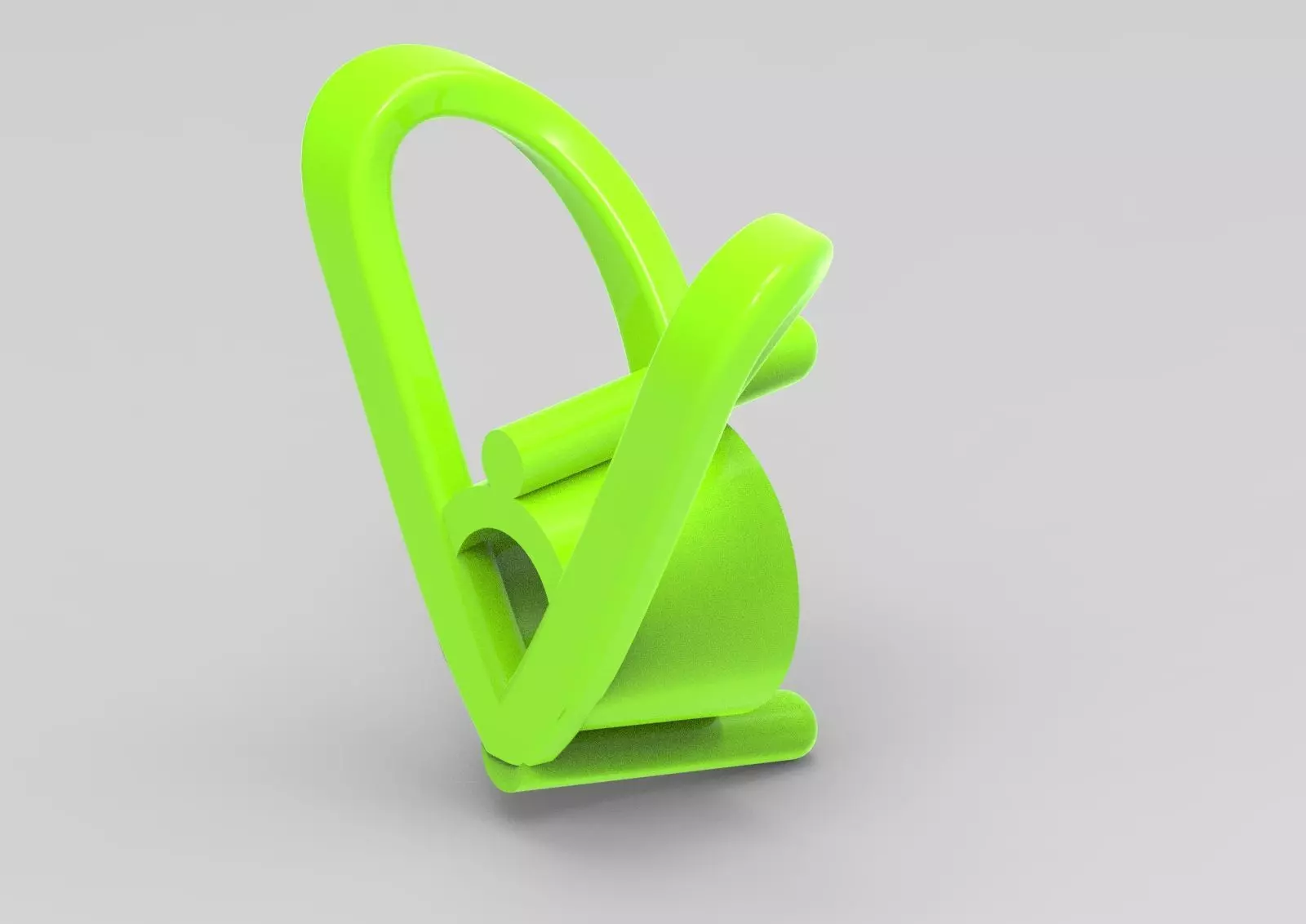 V Shape Yellow Gold and Diamond STL Pendant jp0028 3D print model_29