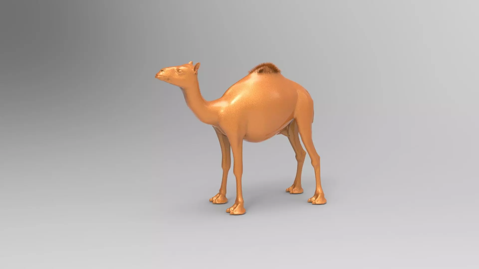 Camel 3D print model