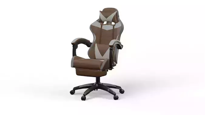 Gaming Chair3D Model and Texture