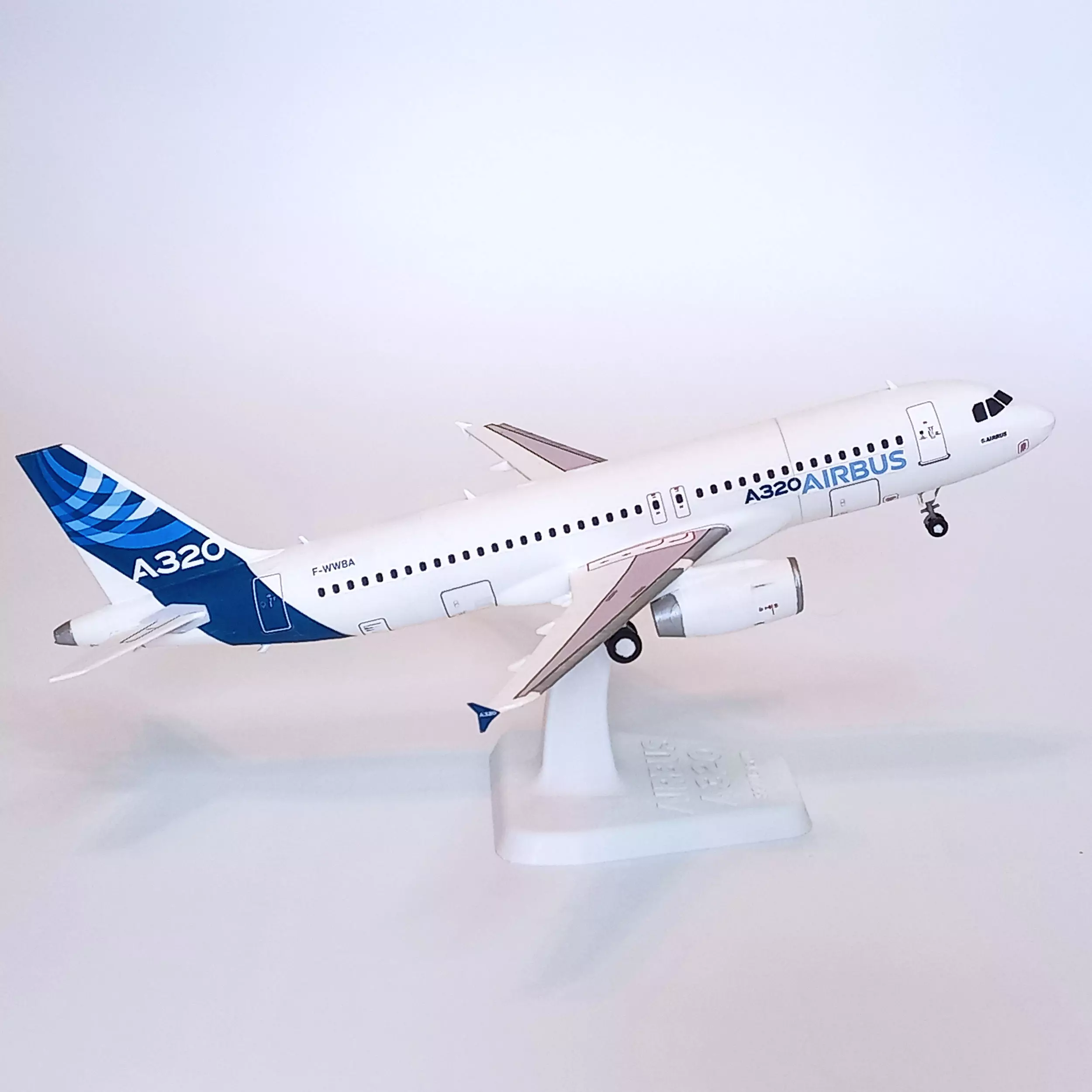 111212 Model kit Airbus A320CEO IAE WTF Down 3D print model_4