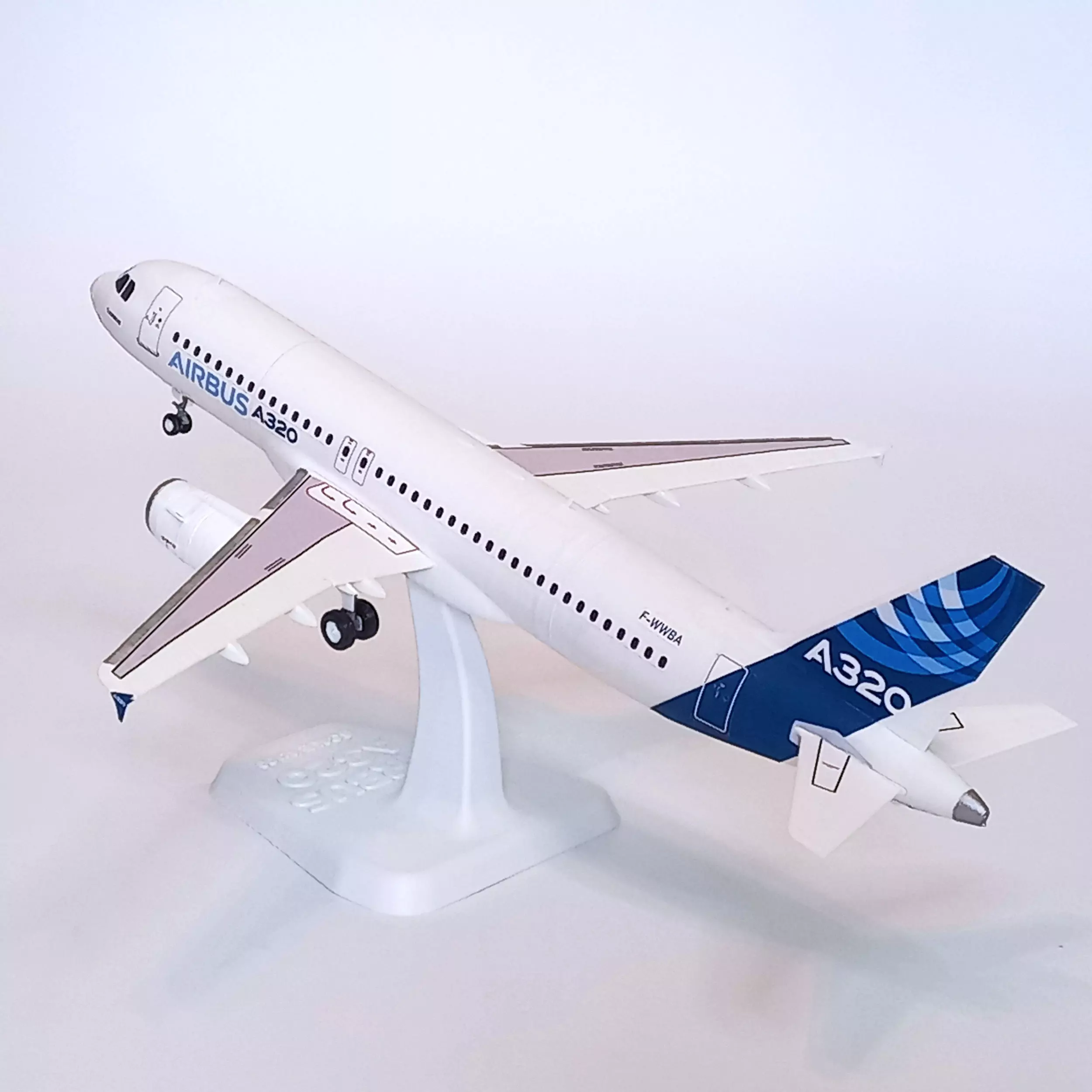111212 Model kit Airbus A320CEO IAE WTF Down 3D print model_7