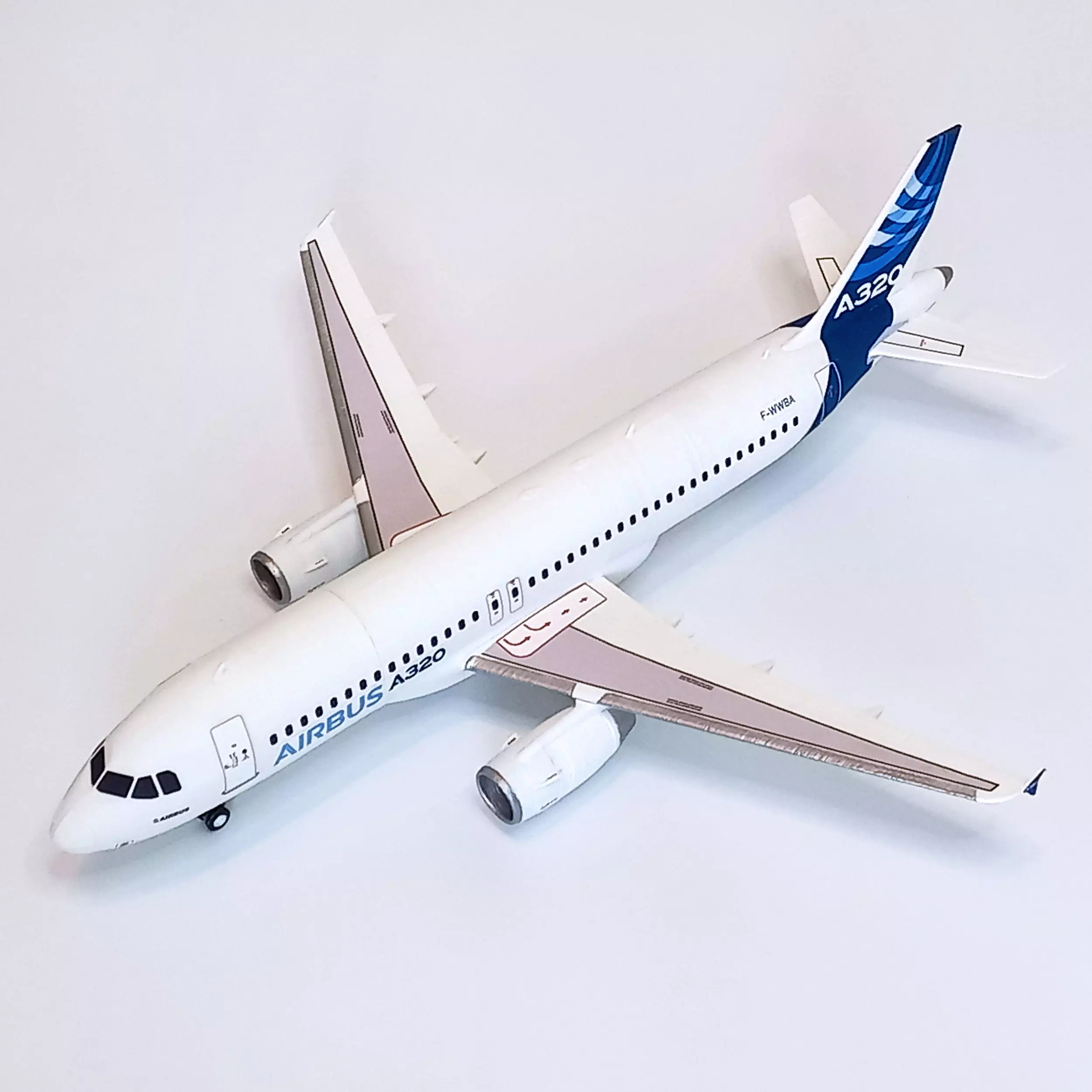 111212 Model kit Airbus A320CEO IAE WTF Down 3D print model_8