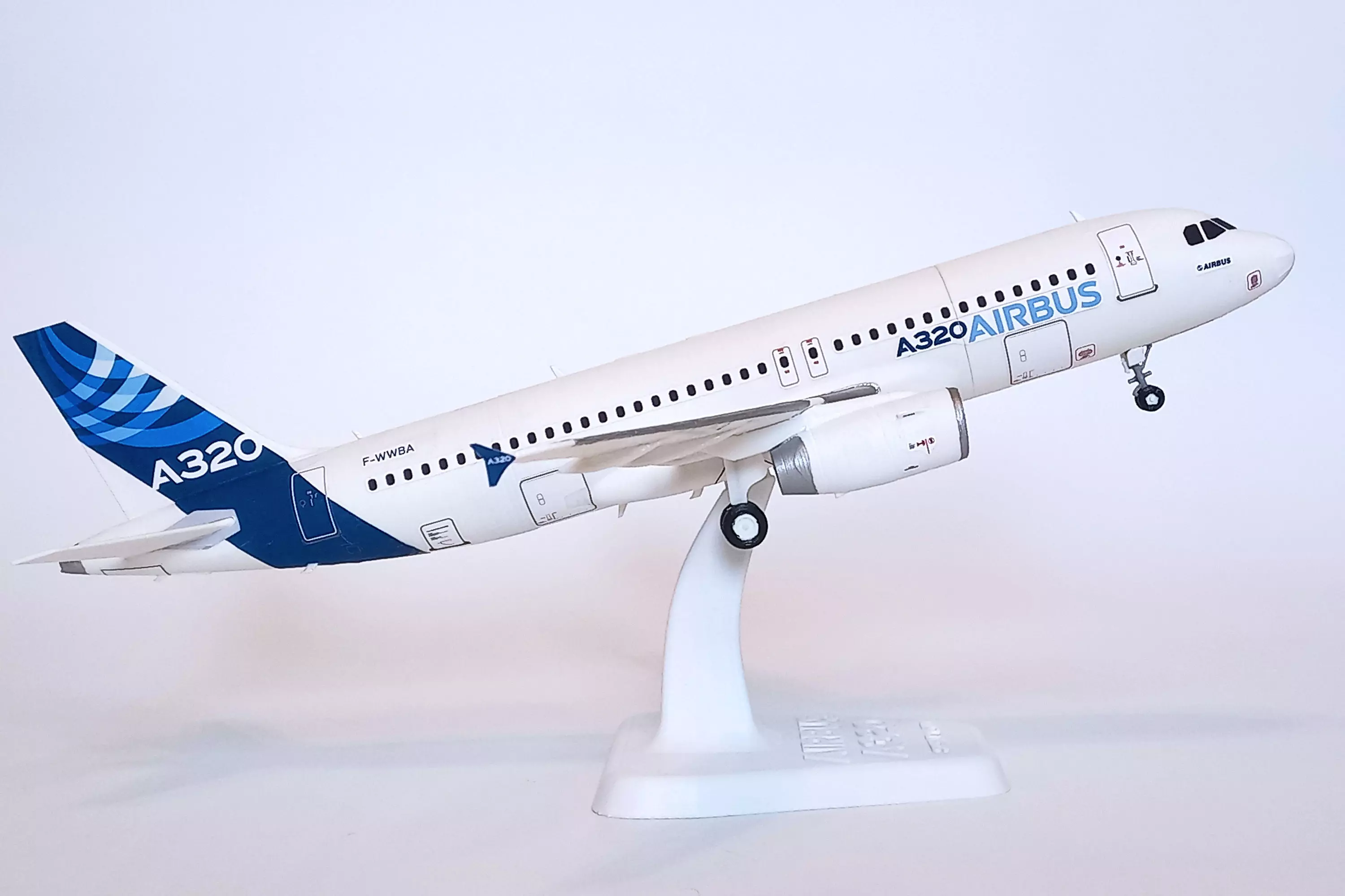 111212 Model kit Airbus A320CEO IAE WTF Down 3D print model_15