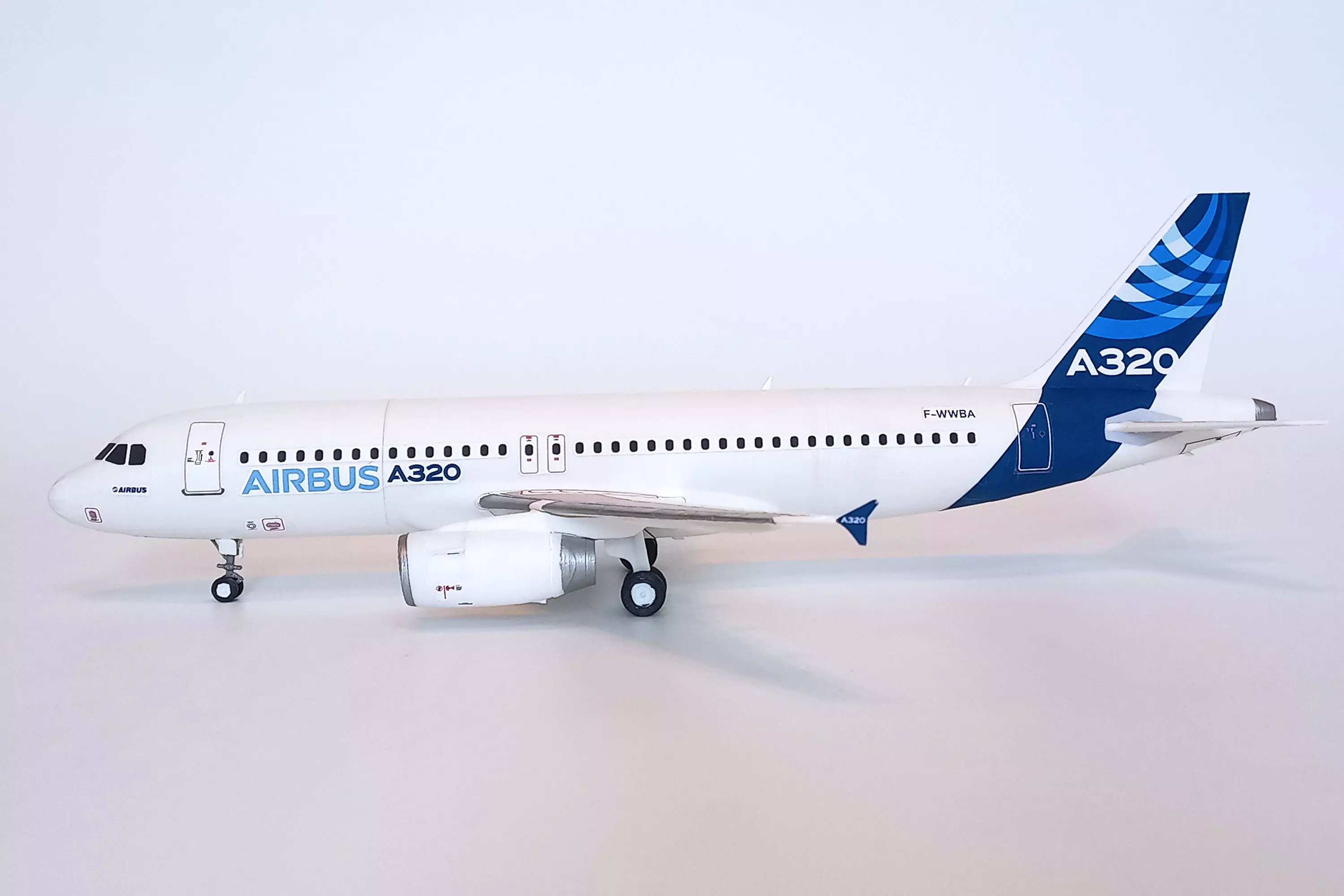 111212 Model kit Airbus A320CEO IAE WTF Down 3D print model_19