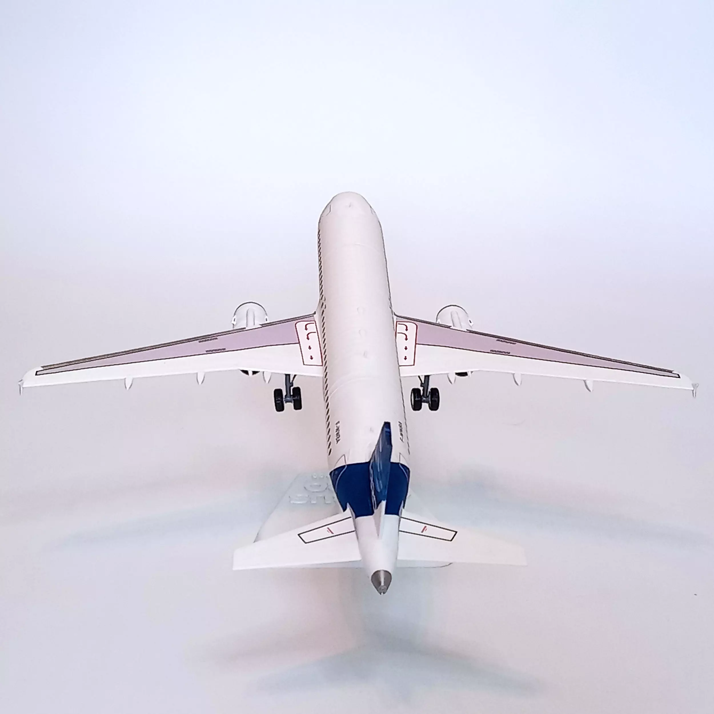 111212 Model kit Airbus A320CEO IAE WTF Down 3D print model_6