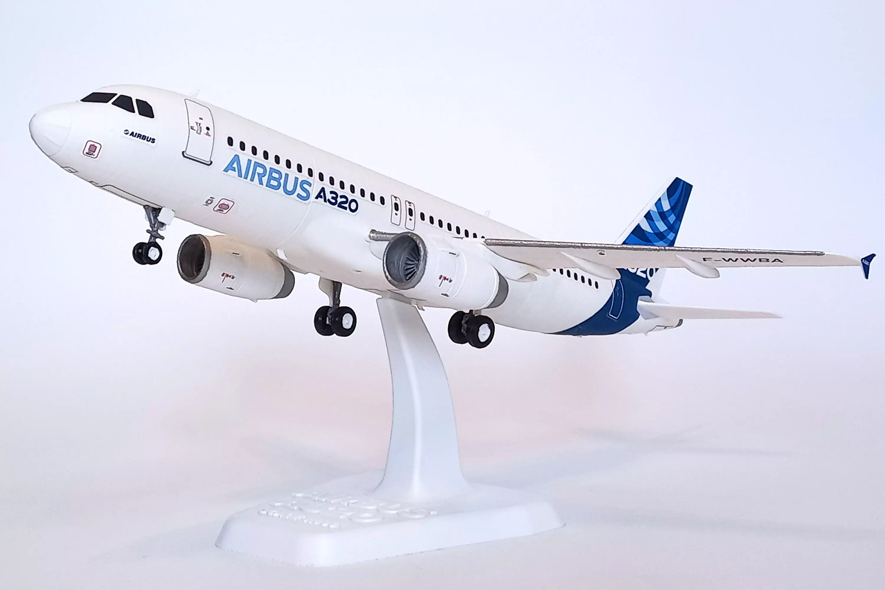 111212 Model kit Airbus A320CEO IAE WTF Down 3D print model_12