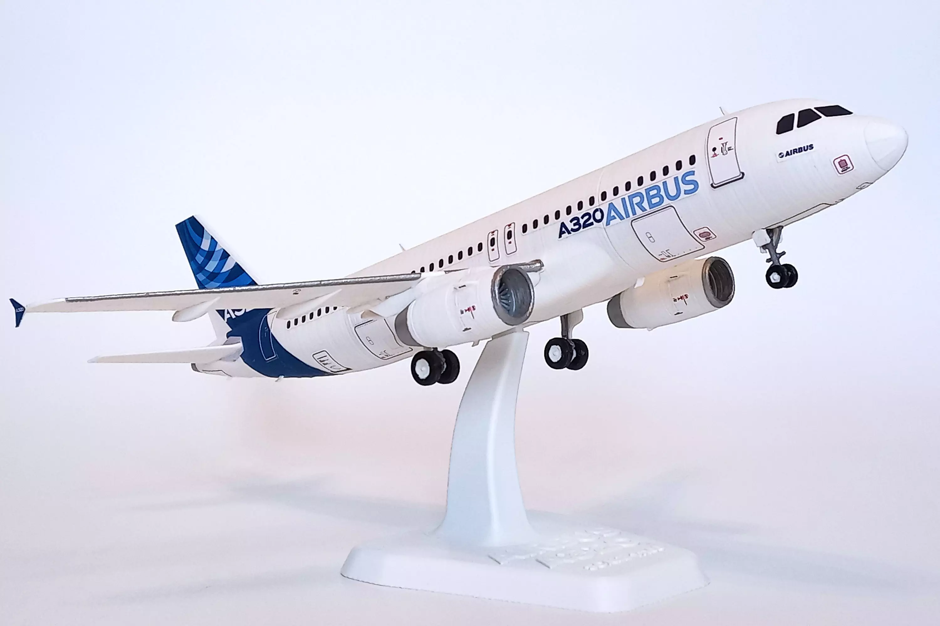 111212 Model kit Airbus A320CEO IAE WTF Down 3D print model_14