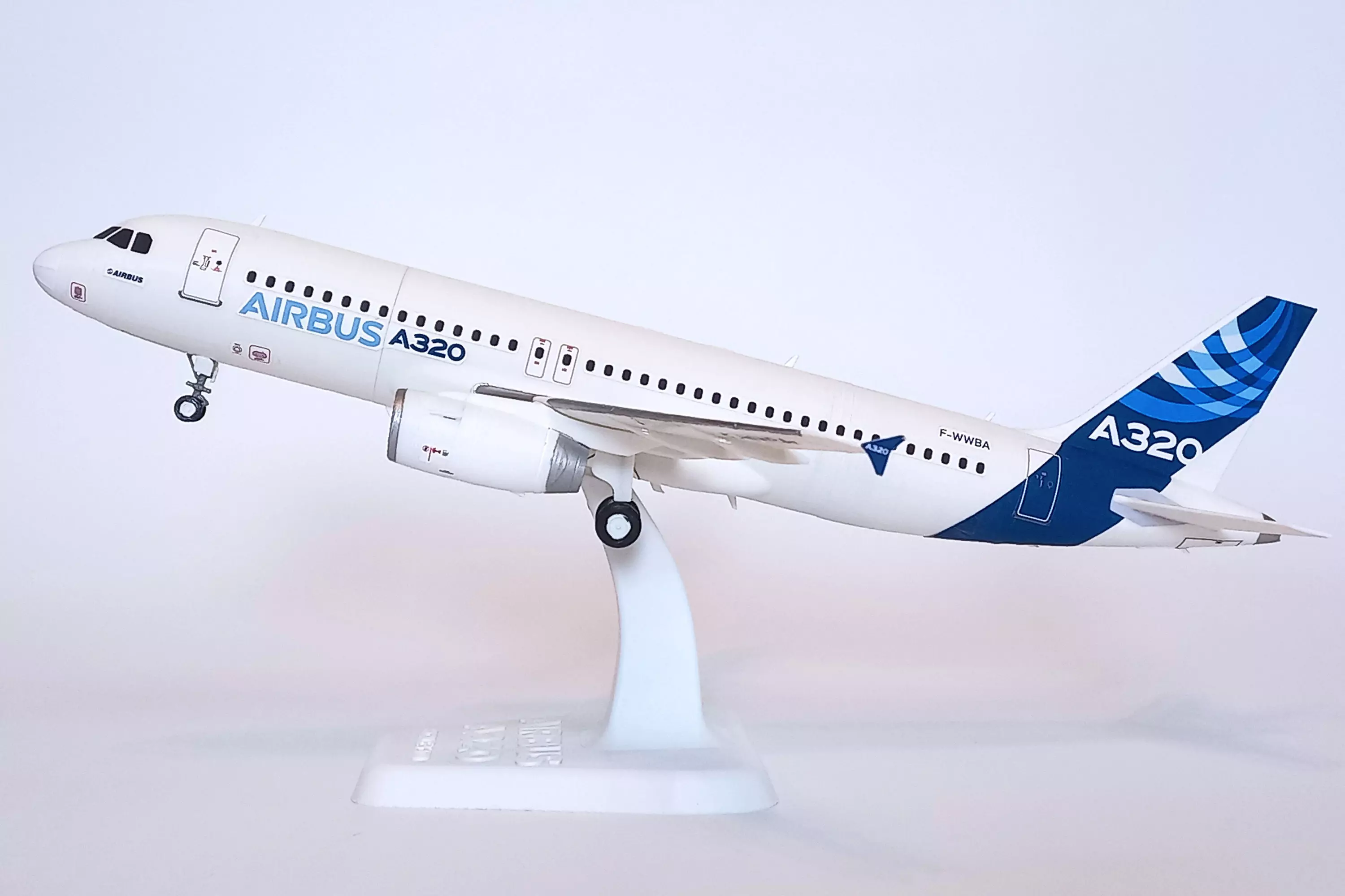 111212 Model kit Airbus A320CEO IAE WTF Down 3D print model_11
