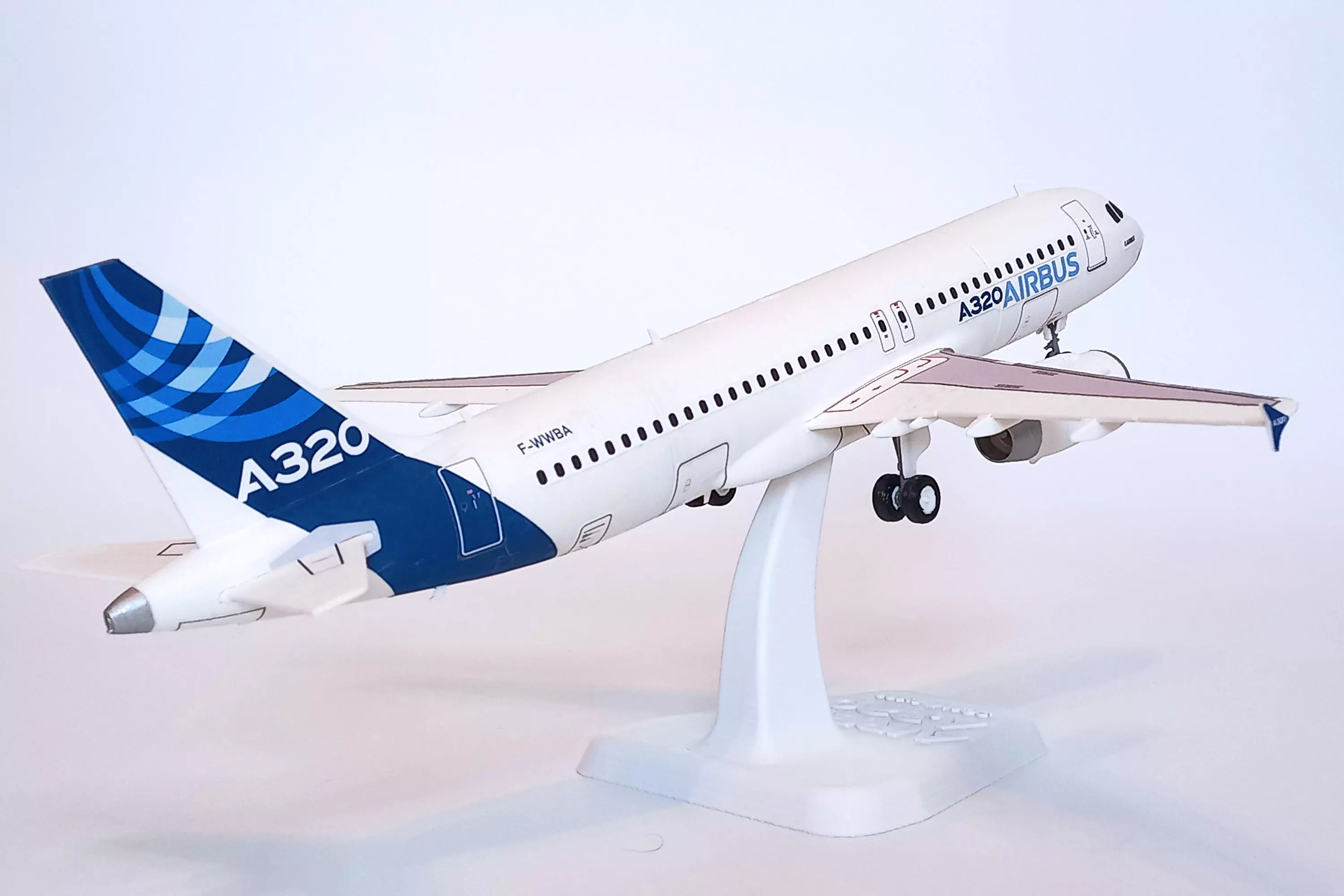 111212 Model kit Airbus A320CEO IAE WTF Down 3D print model_16
