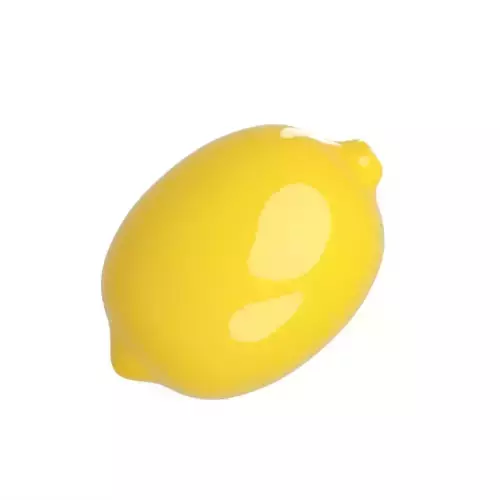 Cute Stylized Lemon 3D Model