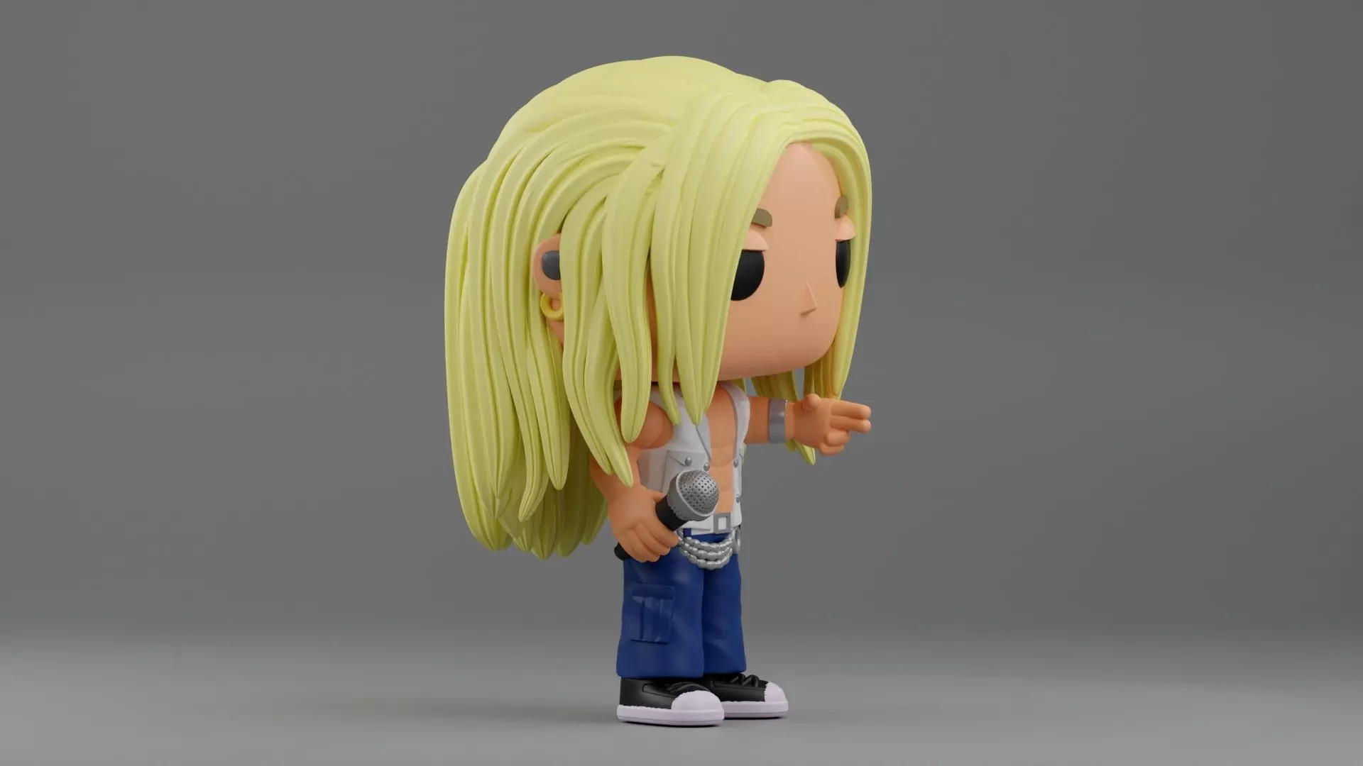 Felix funko pop from kpop boy band Stray Kids 3D print model_6